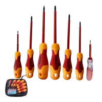 Набор диэлектрических отвёрток PH/SL в чехле 7 пр.,1000 v, "MAXIMUM" MX 19744